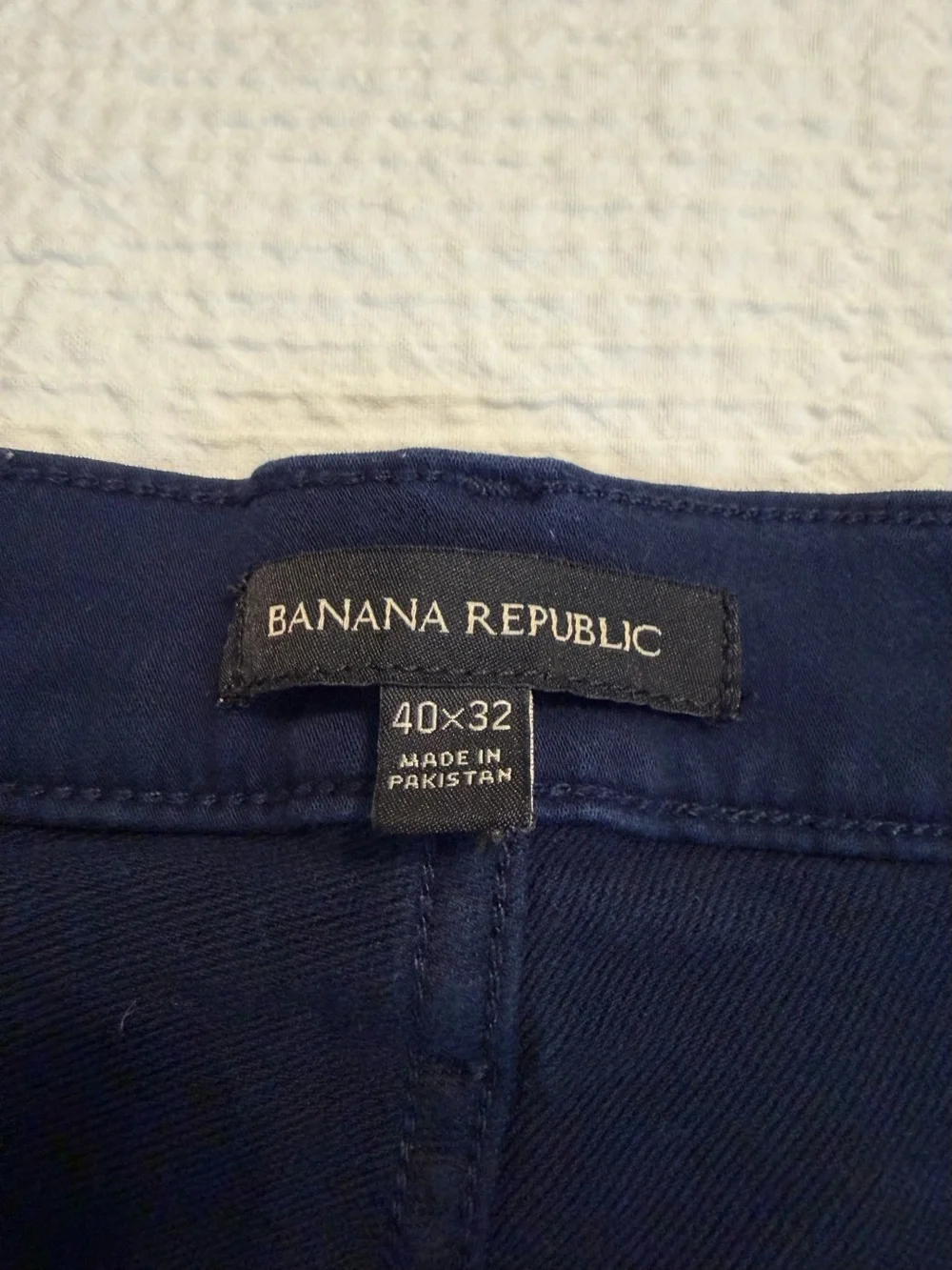 Banana Republic navy pants cotton 40x32